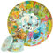 Boppi puzzles for Kids Age 5+, 150 Piece Round Circle Jigsaw Puzzles Made with 100% Recycled Card – Animals of the World