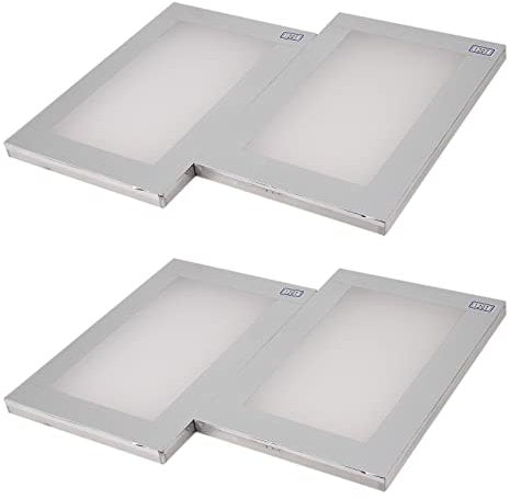 Evarbuild 4 Stück Serie A4 Rahmen gestreckt 120T Polyester Bildschirm für Leiterplatte