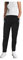 URBAN STITCH Trouser for Women UK Black Casual Full Length Elasticated High Waist Pants with Stretch Light Weight Summer Straight fit Ladies Bottoms (16, Black)