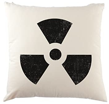 Urban Backwoods Radioactive Vintage Symbol Kissen Dekokissen