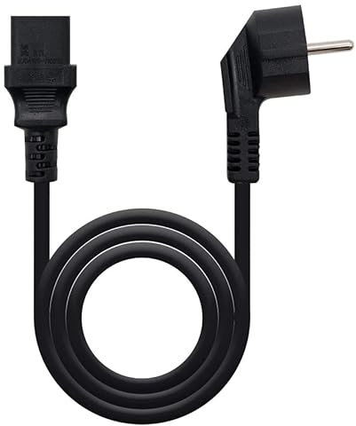 Cable de alimentación para CPU, CEE7/M-C13/H, 1.5 m, Ideal para conectar Dispositivos eléctricos y suministrar energía de Forma Segura.