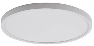 Lindby LED Deckenlampe Pravin (Modern) in Weiß (1 flammig,) - Deckenleuchte Lampe Wohnzimmerleuchte