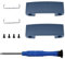 Studio Pro Hinge Replacement Metal Repair Parts Compatible with Beats Studio Pro Wireless Headphone,Durable Repair Kit Replacement Headband Metal Folding Hinge Clip Cover Pin Repair Parts Set（Navy）