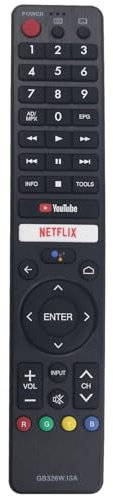 GB326WJSA IR-Fernbedienung Ersatz für Sharp Aquos Smart TV 4T-C70Bj3T 4T-C60BJ5T 4T-C70BJ5T 2T-C32BE1T 2T-C32BG1X 2T-C32BG1I 2T-C40BG1X 2T-C42BE1T 2T-C42BG1X 2T-C42BG1X C42BG1 I 2T-C42BG8X 4T-C50BK1X