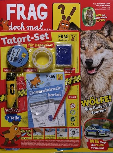 Frag doch mal die Maus 6/2024 Extra: Tatort-Set