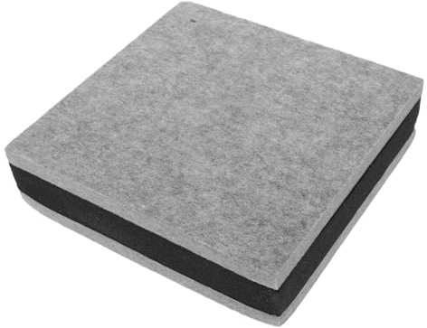 OFFSCH Dampening Monitor Speaker Pads for Sound Isolation Acoustic Insulation Base Grey Subwoofer Stabilizer to Reduce Vibrations and Enhance Sound Quality