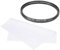 sourcing map Filtro polarizzatore circolare da 67 mm, rivestimento multistrato su entrambi i lati, filtro polarizzatore con panno di pulizia per obiettivo della fotocamera