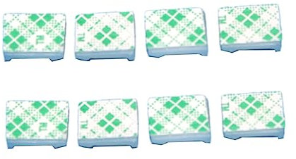 CAXUSD 60pcs White Adhesive Cable Clamps Wire Clips for Cable Management and Electric Wire Fixing Small Tie Holders Suitable for Home and Office Organizing