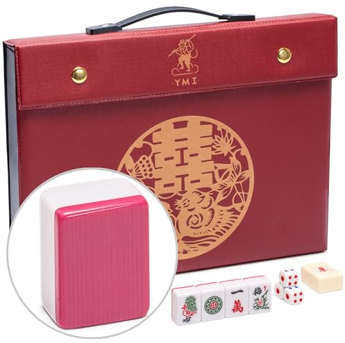 Yellow Mountain Imports Chinesisches Mahjong-Set CMJ Cherry Strip