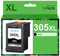 HALLOLUX 305XL Druckerpatronen Schwarz Kompatibel für HP 305 Schwarz mit Deskjet 2820e Patronen 2700 2710 2720e 2724 4120 4120e 4110 4110e Envy 6000 6020e 6032 6032e 6400 6420 6420e 6432 (1 Pack)