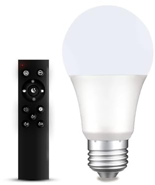 TFixol Fernbedienung Lichter Infini Dimmen Farbe C Leuchtmittel 9W & E27