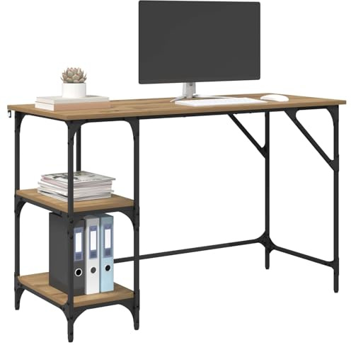 vidaXL Schreibtisch Artisan-Eiche 120 x 50 x 75 cm Holzwerkstoff