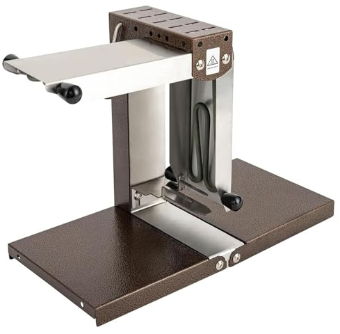 Appareil à Raclette électrique 1000 W Professionnel, Pour Demi-Meule De Fromage, Multifonction, En Acier Inoxydable. Idéal Pour Les Cuisines De Restaurant.