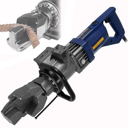 Cintreuse de Barres d'Acier Électrique 900W, Machine de Cintrage Hydraulique pour Fer à Béton 4-16mm, Angle 0-130° en 5 Secondes, Outil Robuste pour Chantier, Pont et Chemin de Fer