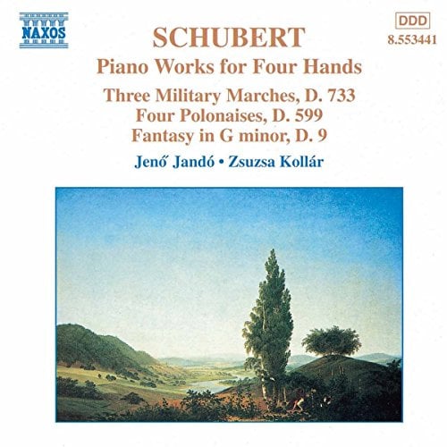 Schubert: Piano Works for 4 Hands / Three Military Marches