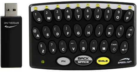 Speedlink Trace Chat Tastatur für die PlayStation 3/PS3 (Keyboard für das Dualshock 3 Gamepad)