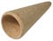 Rayher Schultütenspitzenschutz, Holz, Konus, 25 x 50 mm, Schutz für Schultütenspitze, Spitzenschutz zum Bemalen, rund, für Schultüte 70 cm, Einschulung, Schulbeginn, 6209500