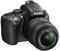 Nikon D5100 Appareil photo numérique Reflex 16.2 Kit Objectif VR 18-55 mm Noir