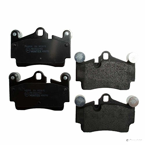 MDB2752 Brake Pad Set, disc brake, Rear Axle