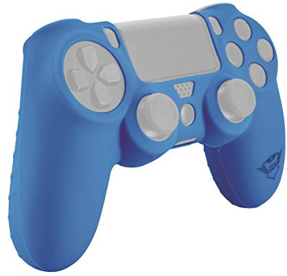 Trust Gaming GXT 744 - Funda de silicona para mando PS4, color azul