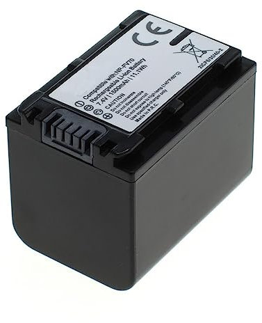 Akkuversum Akku kompatibel mit Sony FDR-AX53, Camcorder/Digitalkamera Li-Ion Batterie
