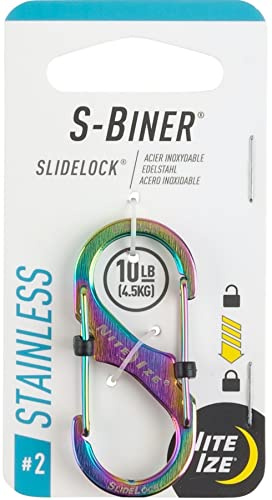 Nite IZE Unisex's S-Biner Stainless Steel Slide Lock