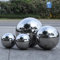 tradefirst Sphere Gazing Balls For Garden, Stainless Steel Silver Balls For Garden, Outdoor Ornaments For The Gardens, Garden Sculptures Set of 4Pcs