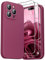 GOODVISH 3 in 1 Cover in Silicone per iPhone 14 Pro 6,1 (2022), con 2 Pezzi di Pellicola Protettiva, iPhone 14 Pro Custodia per Cellulare Antiurto Resistente Protezione Fotocamera, Vino Rosso