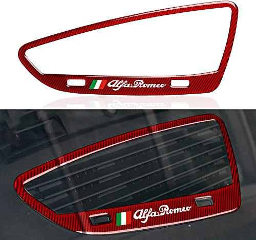 Adesivo auto cruscotto AC Air Vent Trim compatibile con Alfa Romeo 159 939 Brera Spider 2005 2006 2007 2008 2009 2010 2011 Accessori