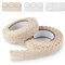 ASTARON Selbstklebende Spitze, Spitzenband im Vintage-Stil, Beige, selbstklebendes Zierband, Spitzenband, für Handwerk, Hochzeit, Dekoration, Scrapbooking, Geschenkbox (Stil B – Beige)
