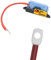 CAMPERPOWER | Sicherungs Set/Batteriekabel Wechselrichter/Spannungswandler bis 1000 Watt/100 A inklusive Mega Sicherungshalter und Sicherung. 16mm2 Kabel