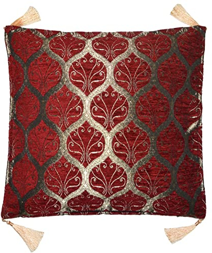 Pawakabano Kissenbezug Kissenhülle Dekokissen Zierkissen Sofakissen Couchkissen Orient 40x40 cm