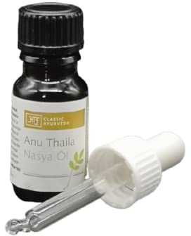Classic Ayurveda Nasenöl Sesamöl, Anu Thailam, 4x 12ml