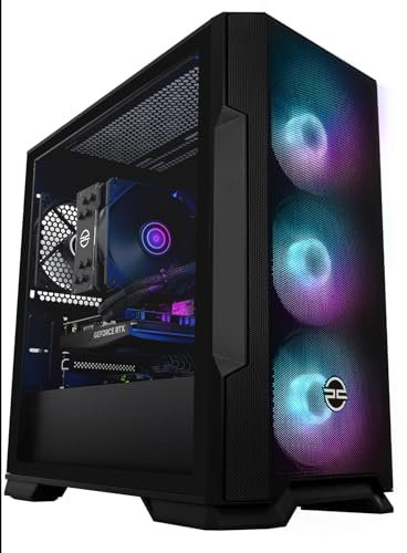 PCSpecialist Prism PC Gaming - Intel Core i7-12700F 2.10 GHz 12-Core, 16 GB RAM, 8 GB GEFORCE RTX 4060, 1TB M.2 SSD