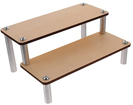 Zerodeko Mehrschichtiges Präsentationsregal Etagere Für Cupcakes Schmuckständer Uhr-organizer-halter Donut-stand Retail-display-riser Holzaufsteller Kuchen Nachtisch Aluminiumlegierung
