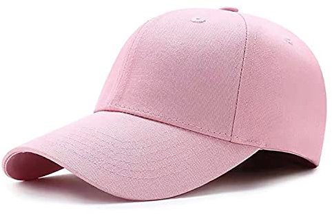 Etyepoh Baseball Cap Unisex Vintage Basecap Herren Damen Kappe Verstellbare Baumwolle Baseball Mütze (A-rosa, one Size)