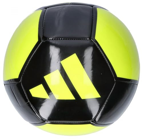 adidas EPP Club Maschinengenähter Fußball/Fußball für Uni, Größe 5 EU, Solargelb/Schwarz