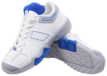 SATRJT Fechtschuhe for Erwachsene Und Kinder rutschfest Und Verschleißfest Wettkampfschuhe for Herren Und Damen (Dicke : White, Size : 44)