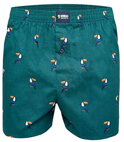 Happy Shorts X Herren Boxershorts, Boxer und Shorts mit Suspense, Farbe:Design 12, Grösse:XL