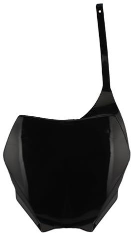 Motorcycle Front Number Plate,Enduro Dirt Bike Plastic Number Plate for Yamaha YZ250F YZ450F YZ125 YZ250 WR450F 2006 To 2019 Moped Motorcycle Accessories-Black