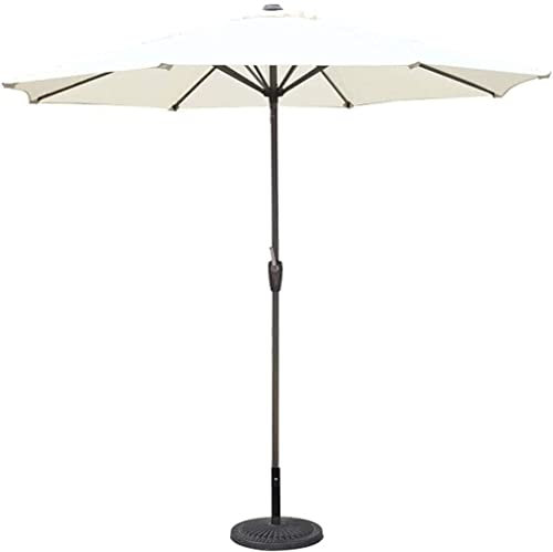 VNNHGB Sombrilla de Patio Sombrilla de Patio al Aire Libre Sombrilla Sombrillas Protección al Aire Libre Sombrillas de terraza Jardín Piscina Terraza Sombrillas de Mesa de Mercado 270 cm