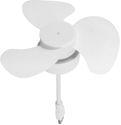 Piccolo ventilatore USB, ventilatore da scrivania USB | Ventola di raffreddamento alimentata da USB | Potente ventilatore personale silenzioso con luce fredda e collo flessibile per campeggio, camera