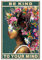 doegka Kunstposter Be Kind To Your Mind, Vintage-Kunstposter, Leinwand, Poster, Schlafzimmer, Dekoration, Landschaft, Büro, Raumdekoration, Geschenk, 30 x 45 cm