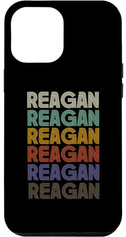 Coque pour iPhone 13 Pro Max REAGAN Stylet rétro vintage des années 90
