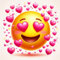 Emoji-Kuchen-Oblaten für Cupcakes, Emoji, Emoticons, Cake Design, Cupcake-Topper, essbar, glutenfrei, 4 Stück