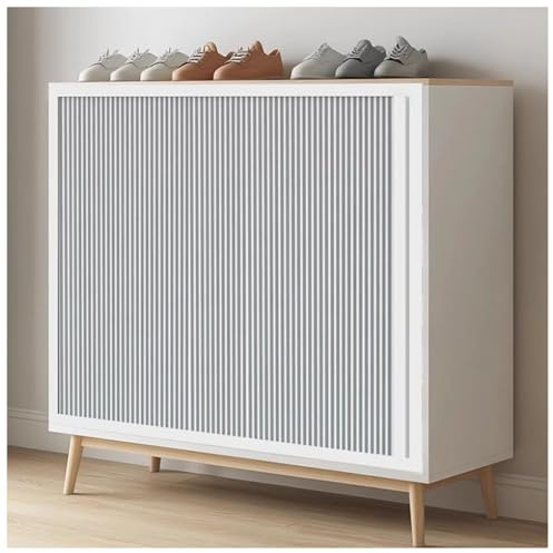 Schiebetür Falttür, Falttüren Für Schränke Mit Griff, Schranktürvorhang | Aluminiumrahmen Für Schlafzimmer, Badezimmer, Büro, Küche(White,60x90cm)