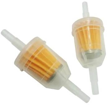 1-6Pcs 6MM-8MM Auto Öl Rohre Inline Kraftstoff Fit for Kleine Motor Rasenmäher Motorrad Zubehör(2Pcs)