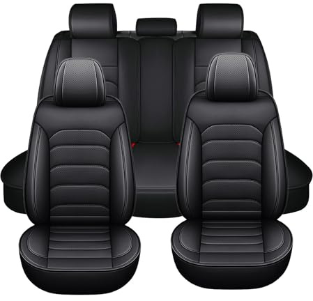 Generisch Auto Sitzbezug für Audi Q3 8U 2011-2018, Allwetter Atmungsaktiv Verschleißfest Non-Slip Car Seat Protector Interior Accessories