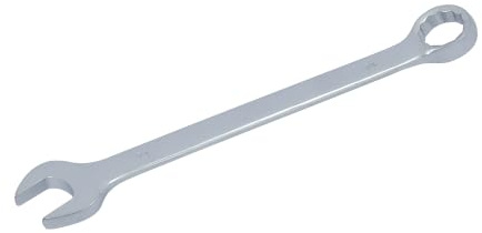 Neilsen CT0185 21mm Combination Open & Ring End Spanner,Satin Finish | 21mm spanner size, Combination spanner design, Satin finish, Open and ring ends, Single spanner
