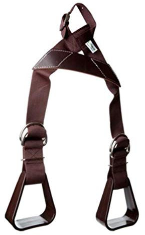 HILASON Western Kid Steigbügel aus Nylon, Leder